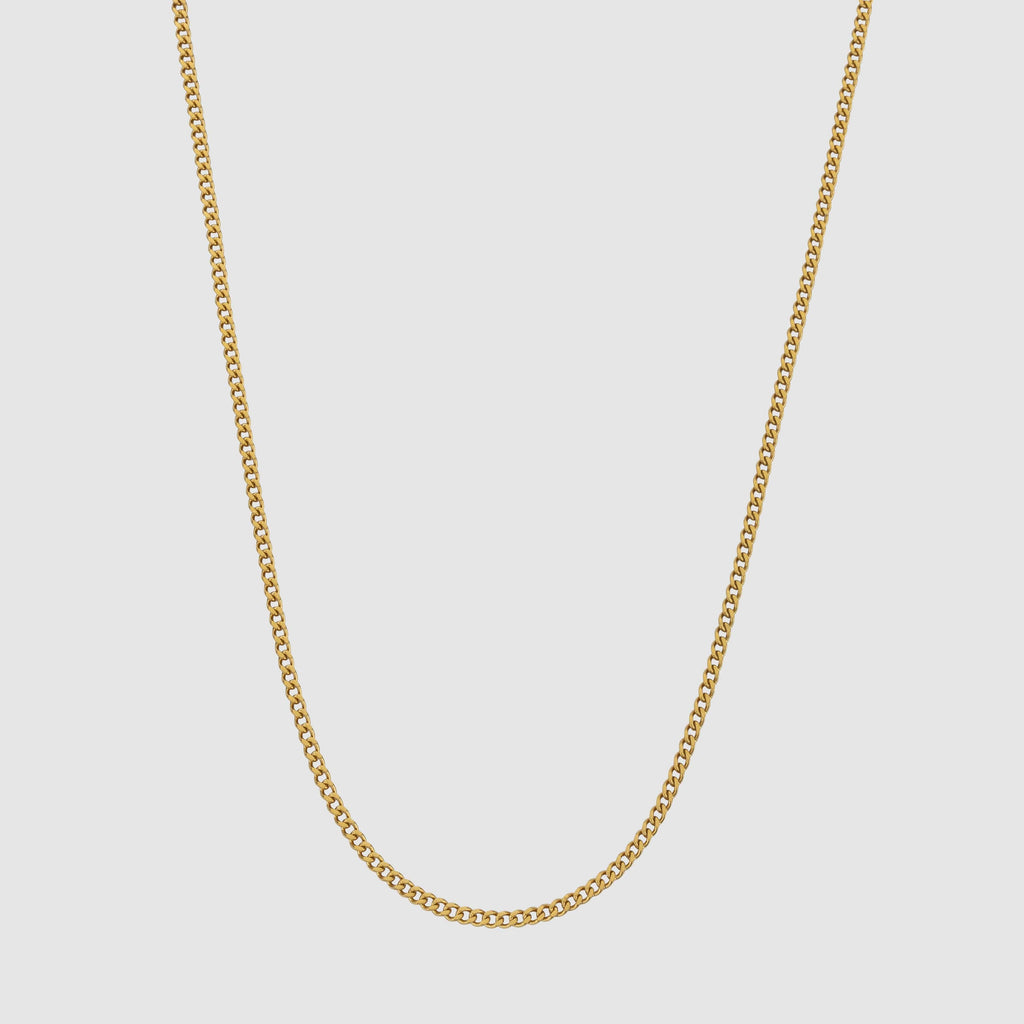 Minimal Curb (Gold) 2mm
