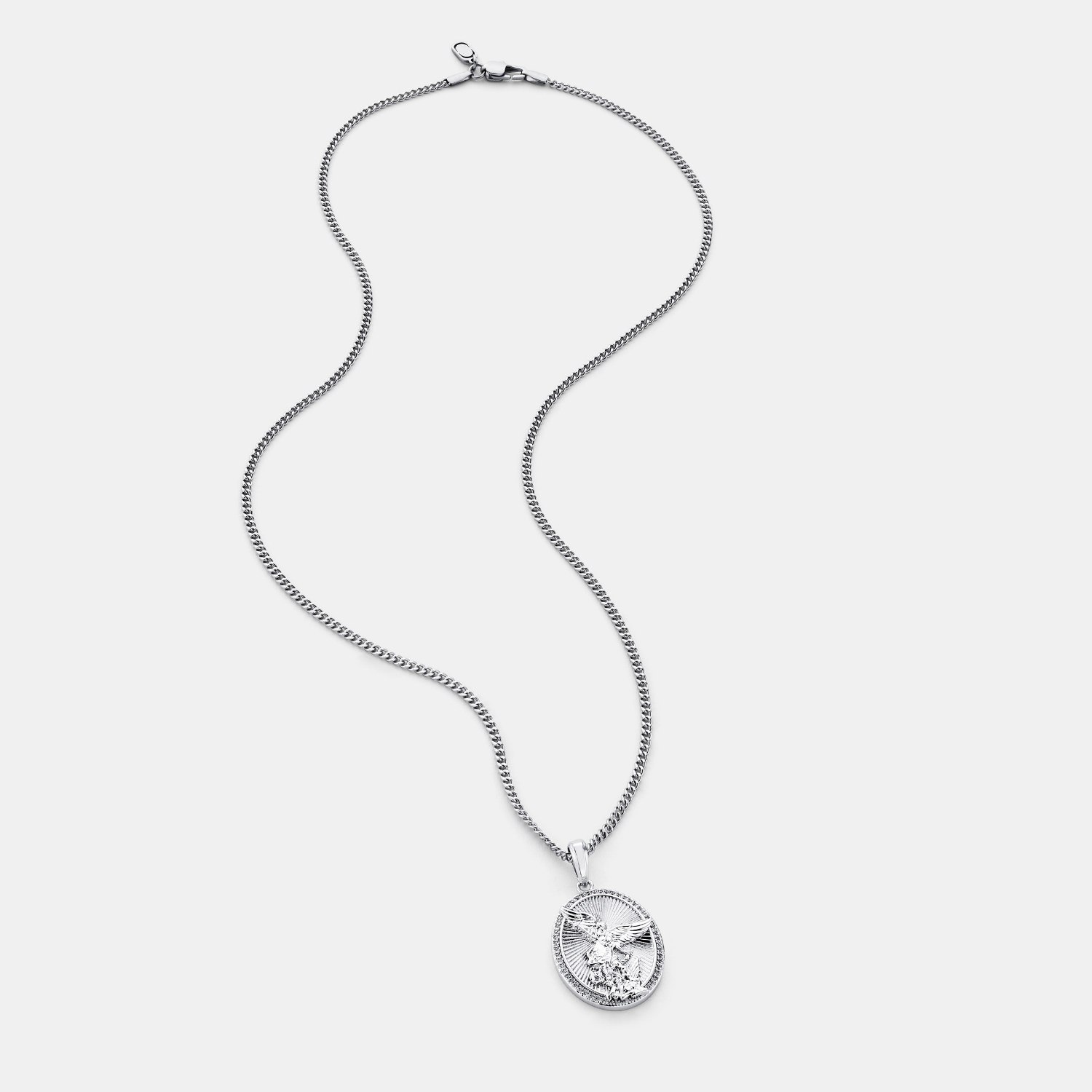 Iced St Michael (Silver)